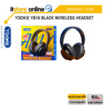 YOOKIE YB16 BLACK WIRELESS HEADSET/ประกัน 1 Year/BY ITSTORE-ONLINE