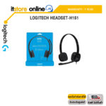 LOGITECH HEADSET-H151/ประกัน 1 YEAR/BY ITSTORE-ONLINE