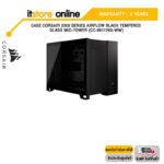 CASE CORSAIR 2500 SERIES AIRFLOW BLACK TEMPERED GLASS MID-TOWER (CC-9011263-WW)/ประกัน 2 YEAR/BY ITSTORE-ONLINE