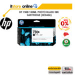 [ผ่อน 0% 3 ด.]HP 730B 130ML PHOTO BLACK INK CARTRIDGE (3ED43A)/BY ITSTORE ONLINE