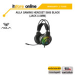 AULA GAMING HEADSET S605 BLACK (JACK 3.5MM)/ประกัน 2 YEARS/BY ITSTORE-ONLINE