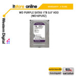 WD PURPLE SATA3 1TB 3.5" HDD (WD10PURZ)/ประกัน 3 Years/BY ITSTORE-ONLINE