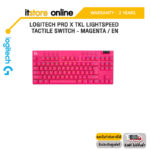 LOGITECH PRO X TKL LIGHTSPEED TACTILE switch - MAGENTA  EN/ประกัน 2 Year/BY ITSTORE-ONLINE