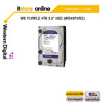 WD PURPLE 4TB 3.5" HDD (WD43PURZ)/ประกัน 3 Years/BY ITSTORE-ONLINE