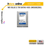 WD BLUE 2 TB SATA3 HDD (WD20EZBX)/ประกัน 3 Years/BY ITSTORE-ONLINE