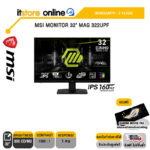 MSI MONITOR 32" MAG 322UPF(IPS 160Hz)/ประกัน 3 Years/BY ITSTORE-ONLINE