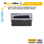 LOGITECH K580-LIFESTYLE-KB(GRAPHITE) SLIM MULTI-DEVICE WIRELESS KEYBOARD ENG KEY/ประกัน 1 Year/BY ITSTORE-ONLINE