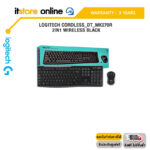 LOGITECH CORDLESS_DT_MK270R 2IN1 WIRELESS BLACK/ประกัน 1 Year/BY ITSTORE-ONLINE
