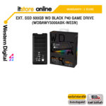 EXT. SSD 500GB WD BLACK P40 GAME DRIVE (WDBAWY5000ABK-WESN)/ประกัน 5 YEARS/BY ITSTORE-ONLINE