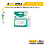APACER 32GB/AH333 WHITE HANDY DRIVE/Warranty Lifetime/BY ITSTORE-ONLINE