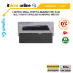[ผ่อน 0% 3 ด.]LOGITECH K580-LIFESTYLE-KB(GRAPHITE) SLIM MULTI-DEVICE WIRELESS KEYBOARD ENG KEY/ประกัน 1 Year/BY ITSTORE-ONLINE