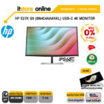 [ผ่อน 0% 10 ด.]HP E27k G5 (6N4C4AA#AKL) USB-C 4K Monitor(PSI60Hz)/ประกัน 3 Years+Onsite/BY ITSTORE-ONLINE