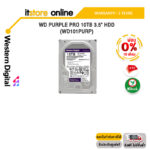 [ผ่อน 0% 10 ด.]WD PURPLE PRO 10TB 3.5" HDD (WD101PURP)/ประกัน 5 Years/BY ITSTORE-ONLINE