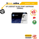 [ผ่อน 0% 3 ด.]HP LASERJET BLACK PRINT CARTRIDGE (CE505A)/ประกัน 1 Year/BY ITSTORE-ONLINE