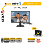 MSI PRO MP225(IPS 100 Hz)/ประกัน 3 Years/BY ITSTORE-ONLINE