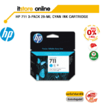 [ผ่อน 0% 3 ด.] HP 711 3-pack 29-ml Cyan Ink Cartridge/BY ITSTORE-ONLINE