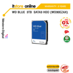 [ผ่อน 0% 3 ด.]WD Blue  3TB  SATA3 HDD (WD30EZAX)/ประกัน 3 Years/BY ITSTORE-ONLINE