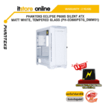 PHANTEKS ECLIPSE P600S SILENT ATX, MATT WHITE, TEMPERED GLASS (PH-EC600PSTG_DMW01)ประกัน 2 YEARS/BY ITSTORE-ONLINE
