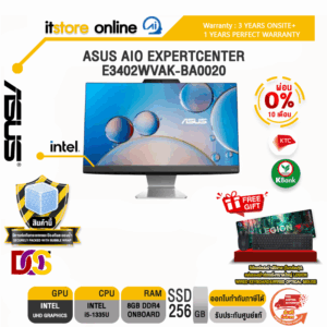 [ผ่อน 0% 10 ด.]ASUS AIO EXPERTCENTER E3402WVAK-BA0020/ i5-1335U/ประกัน 3 Years Support Onsite Service + Perfect Warranty/BY ITSTORE ONLINE