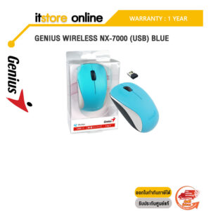 GENIUS WIRELESS NX-7000 (USB) BLUE/ประกัน 1 YEAR/BY ITSTORE-ONLINE