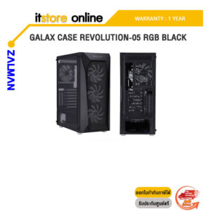 CASE GALAX REVOLUTION-05 RGB BLACK/ประกัน 1 Year/BY ITSTORE-ONLINE