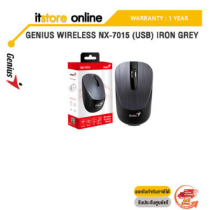 GENIUS Wireless NX-7015 (USB) Iron Grey/ประกัน 1 YEAR/BY ITSTORE-ONLINE