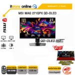 MSI MAG 271QPX QD-OLED(360Hz)/ประกัน 3 Years/BY ITSTORE ONLINE