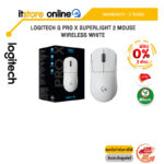 [ผ่อน 0% 3 ด.] LOGITECH G PRO X SUPERLIGHT 2 MOUSE WIRELESS WHITE/ประกัน 2 Year/BY ITSTORE-ONLINE