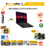 [ผ่อน 0% 10 ด.]MSI SWORD 16 HX B14VFKG-242TH/ประกัน 2 Years/i7