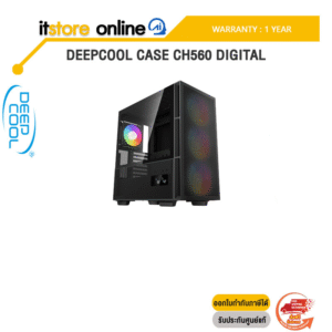 Deepcool Case CH560 DIGITAL /ประกัน 1 Year /BY ITSTORE-ONLINE