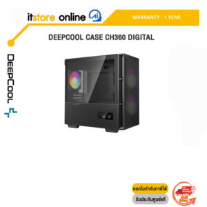 Deepcool Case CH360 DIGITAL / ประกัน 1 Year /BY ITSTORE-ONLINE