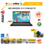 [ผ่อน 0% 10 ด.] MSI MODERN 15 H C13M-051TH/ i7-13700H /ประกัน 2 Year/BY ITSTORE-ONLINE