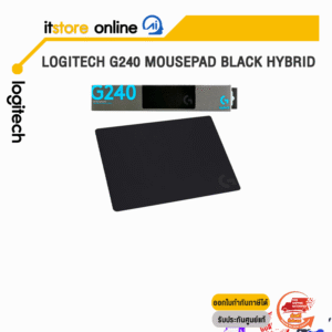 LOGITECH G240 MOUSEPAD BLACK HYBRID/ BY ITSTORE-ONLINE