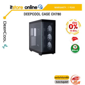 [ผ่อน 0% 10 ด.] Deepcool Case CH780 /ประกัน 1 Year/BY ITSTORE-ONLINE