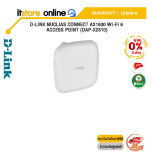 [ผ่อน 0% 6 ด.] D-LINK NUCLIAS CONNECT AX1800 WI-FI 6 ACCESS POINT (DAP-X2810)/Warranty Lifetime/BY ITSTORE-ONLINE
