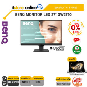 [ผ่อน 0% 6 ด.]  BenQ Monitor LED 27" GW2790(IPS/100Hz)/ประกัน 3 Years/BY ITSTORE-ONLINE