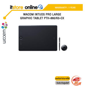 WACOM INTUOS PRO LARGE GRAPHIC TABLET PTH-860/K0-CX /ประกัน 1 Year/BY ITSTORE-ONLINE