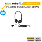 HP 3.5mm G2 Stereo Headset(428K7AA)/1 Year/BY ITSTORE ONLINE