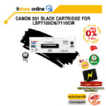 [ผ่อน 0% 3 ด.] CANON 331 BLACK CARTRIDGE FOR LBP7100Cn/7110Cw /BY ITSTORE-ONLINE