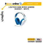 LOGITECH G335 Wired Gaming Headset - White/ประกัน 2 YEARS/BY ITSTORE-ONLINE