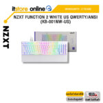 NZXT FUNCTION 2 WHITE US QWERTY/ANSI (KB-001NW-US)/ประกัน 2 Year/BY ITSTORE-ONLINE