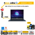 MSI STEALTH 14 AI STUDIO A1VFG-058TH/ประกัน 3 Years/BY ITSTORE-ONLINE