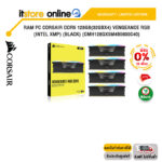 [ผ่อน 0% 10 ด.]RAM PC CORSAIR DDR5 128GB(32GBX4) VENGEANCE RGB (INTEL XMP) (BLACK) (CMH128GX5M4B5600C40)/ประกัน limited lifetime/BY ITSTORE-ONLINE
