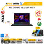 [ผ่อน 0% 10 ด.]MSI CYBORG 15 A12VF-808TH/ประกัน 2 Years/i7/BY ITSTORE-ONLINE
