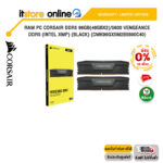 [ผ่อน 0% 10 ด.] RAM PC CORSAIR DDR5 96GB(48GBX2)/5600 VENGEANCE DDR5 (INTEL XMP) (BLACK) (CMK96GX5M2B5600C40)/ประกัน LT/BY ITSTORE-ONLINE