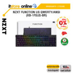 [ผ่อน 0% 3 ด.]NZXT FUNCTION US QWERTY/ANSI (KB-1FSUS-BR)/ประกัน 2 Year/BY ITSTORE-ONLINE