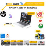 [ผ่อน 0% 10 ด.] HP ENVY x360 14-fa0034AU/ประกัน 3 Years+Onsite/ BY ITSTORE-ONLINE