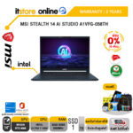 [ผ่อน 0% 10 ด.]MSI STEALTH 14 AI STUDIO A1VFG-058TH/ประกัน 3 Years/BY ITSTORE-ONLINE