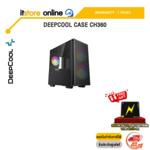 Deepcool Case CH360/ประกัน 1 Year/BY ITSTORE-ONLINE