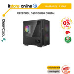 [ผ่อน 0% 3 ด.] Deepcool Case CH360 DIGITAL/ ประกัน 1 Year /BY ITSTORE-ONLINE